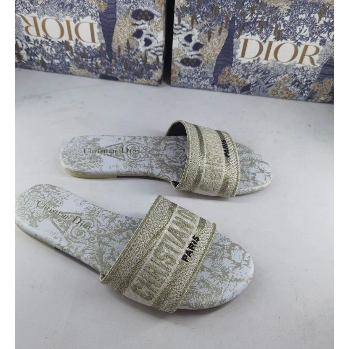 Dior Women Slides - DopestKickz
