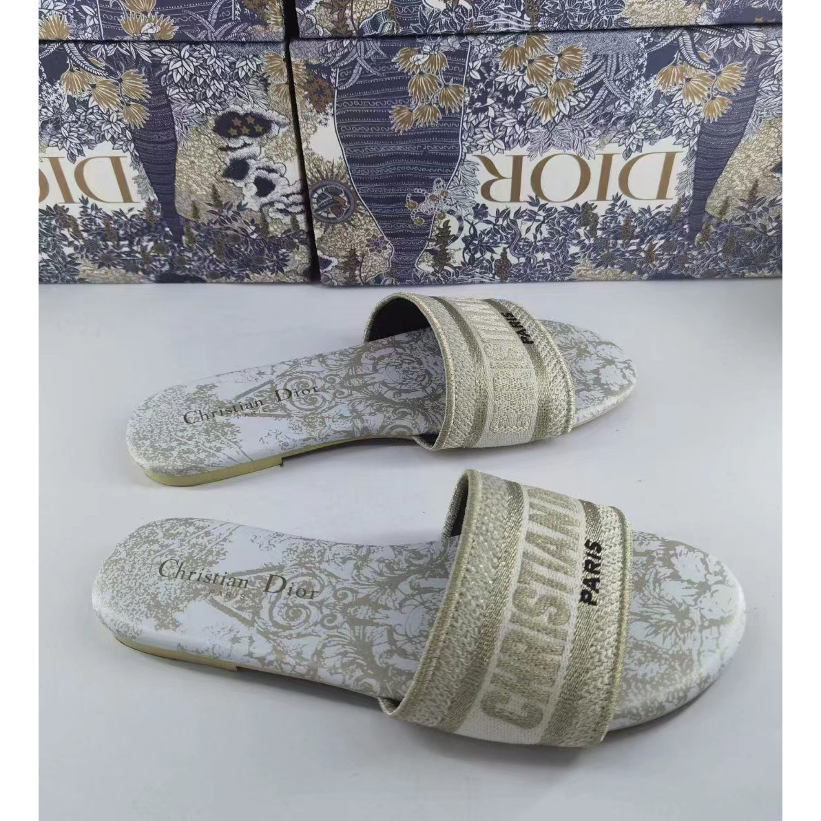 Dior Women Slides - DopestKickz