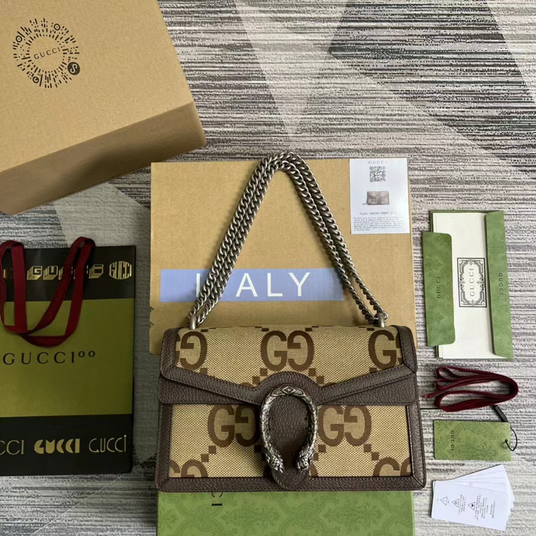 Gucci  GG  Shoulder Bag(28-18-9CM) - DopestKickz