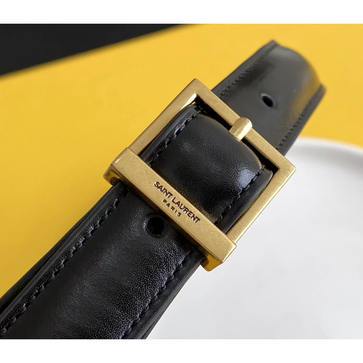 Saint Laurent Hobo Bag In Smooth Leather(25-14-6cm) - DopestKickz