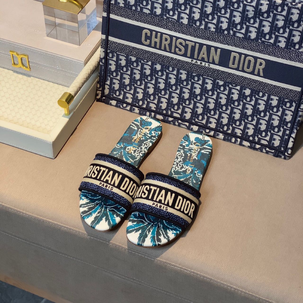 Dior Women Slides - DopestKickz