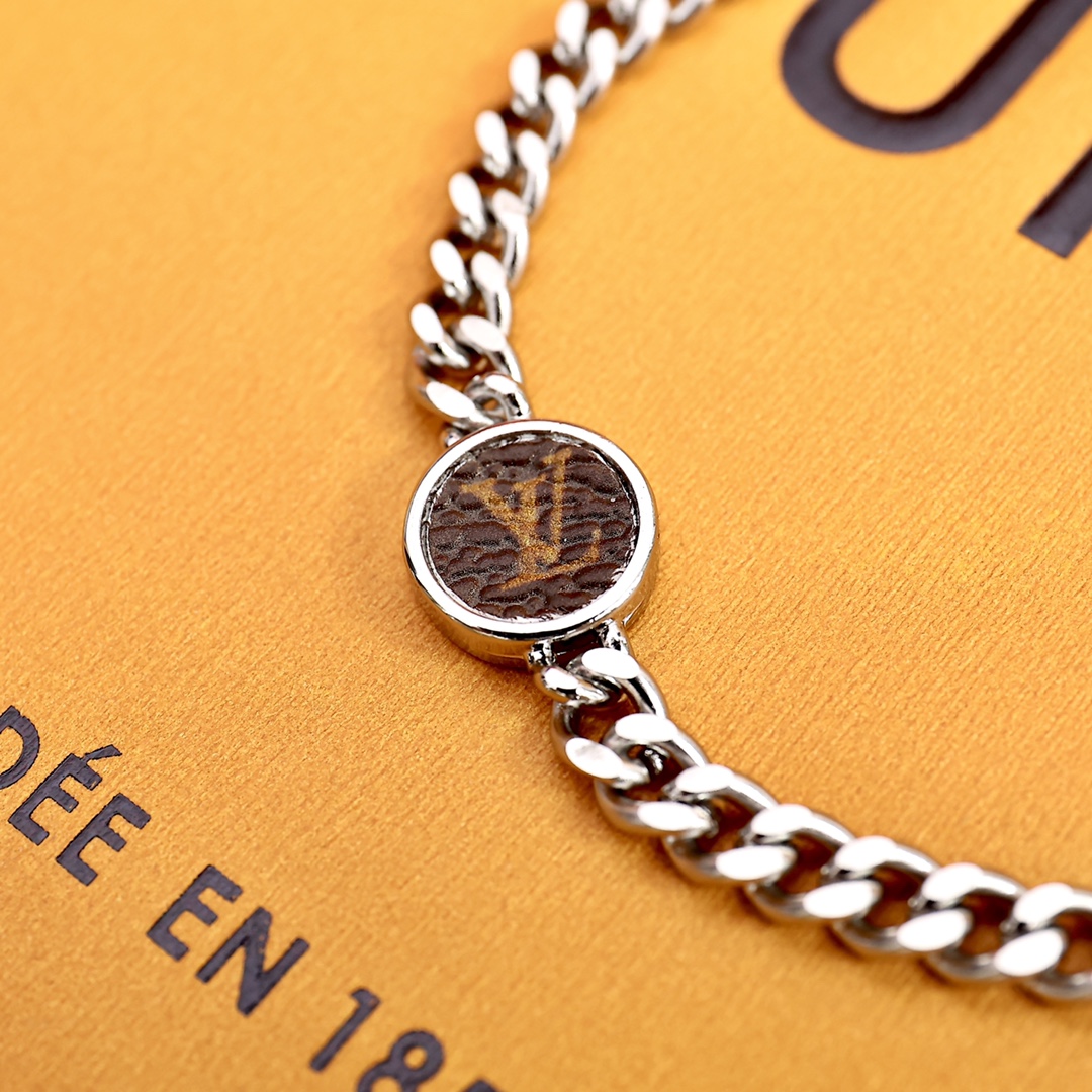 Louis Vuitton Monogram Lock Bracelet - DopestKickz