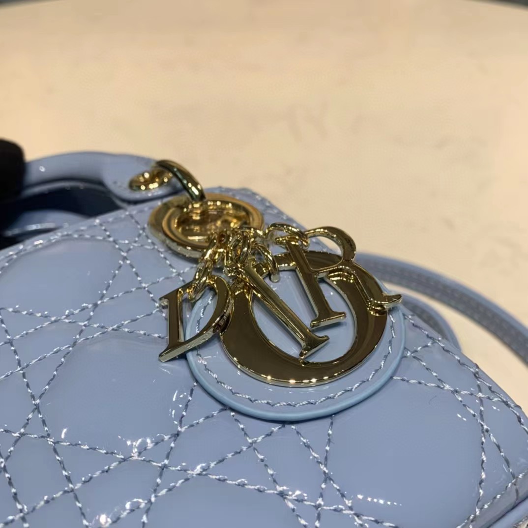 Dior Lady Bag  Cannage Calfskin（12-10-5CM） - DopestKickz