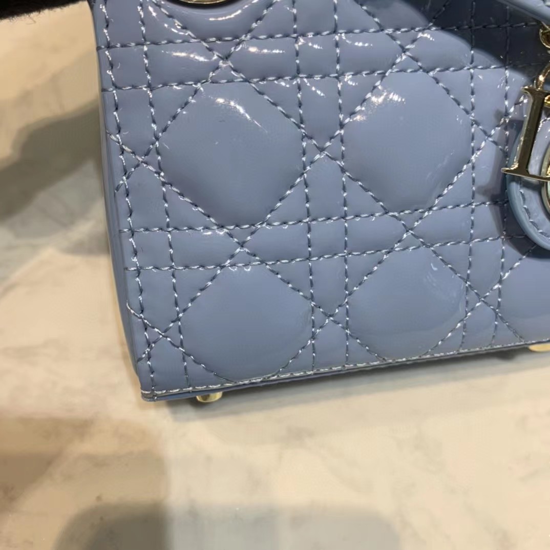 Dior Lady Bag  Cannage Calfskin（12-10-5CM） - DopestKickz