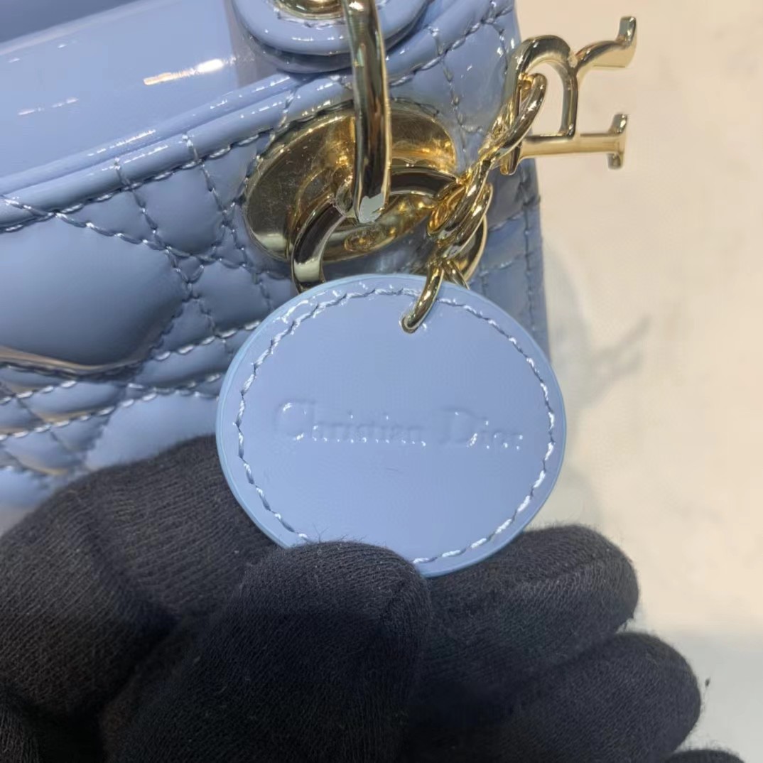 Dior Lady Bag  Cannage Calfskin（12-10-5CM） - DopestKickz