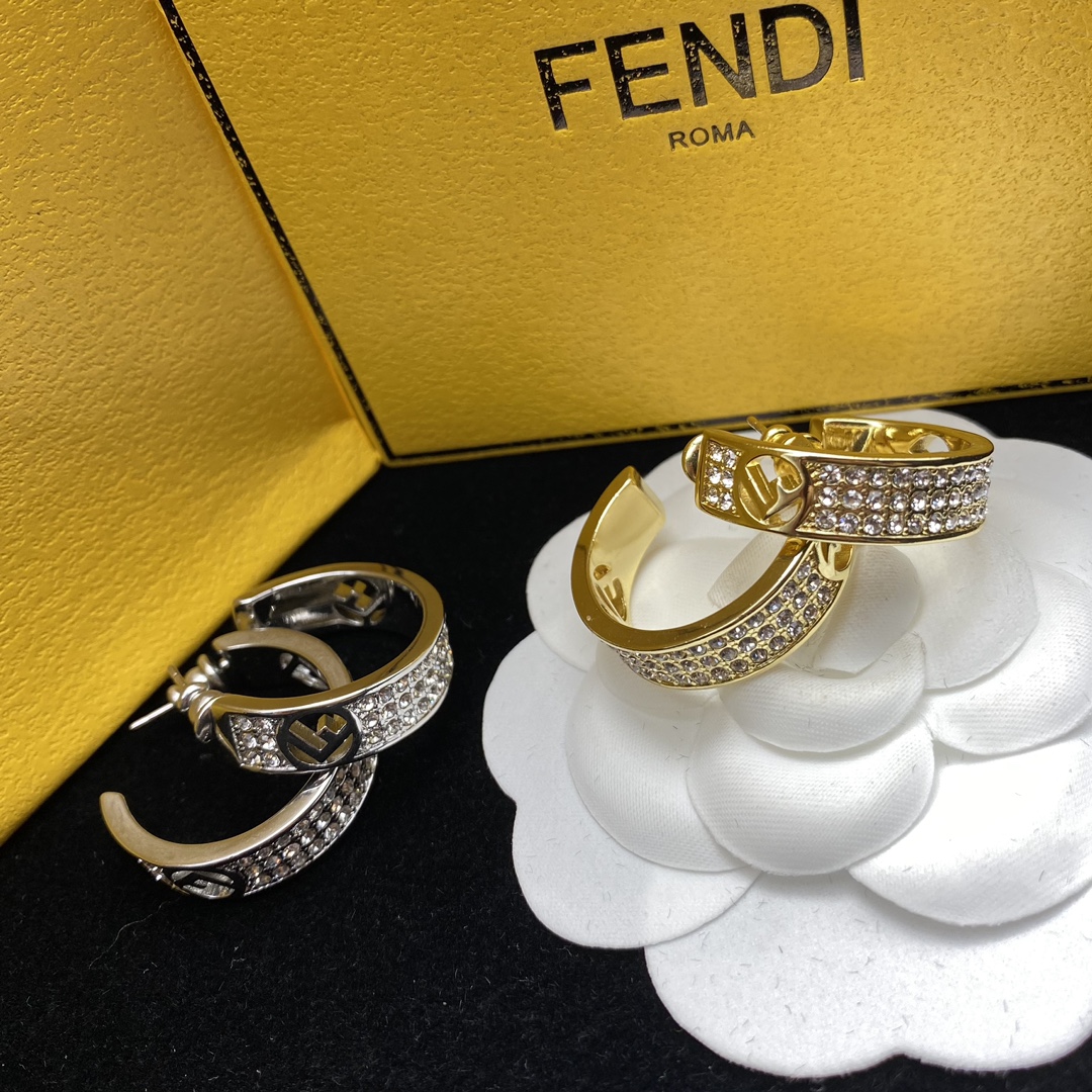 Fendi Earrings - DopestKickz