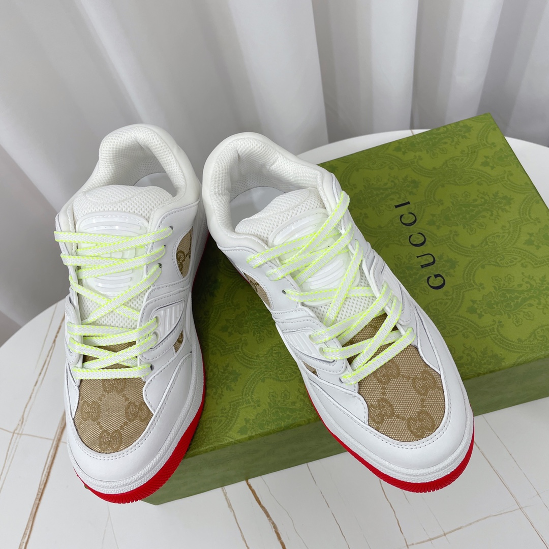 Gucci  Basket Sneaker With Lnterlocking G  - DopestKickz