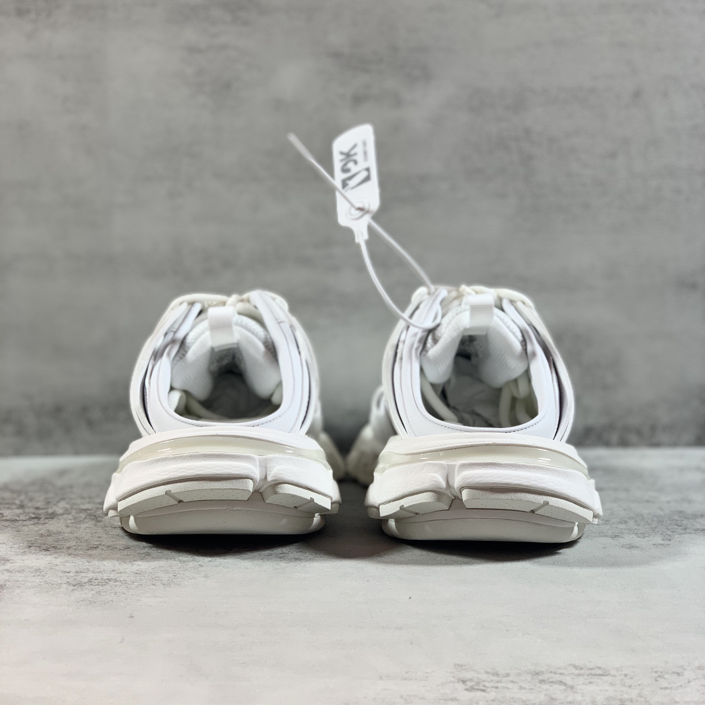 Balenciaga Track Mule In White - DopestKickz