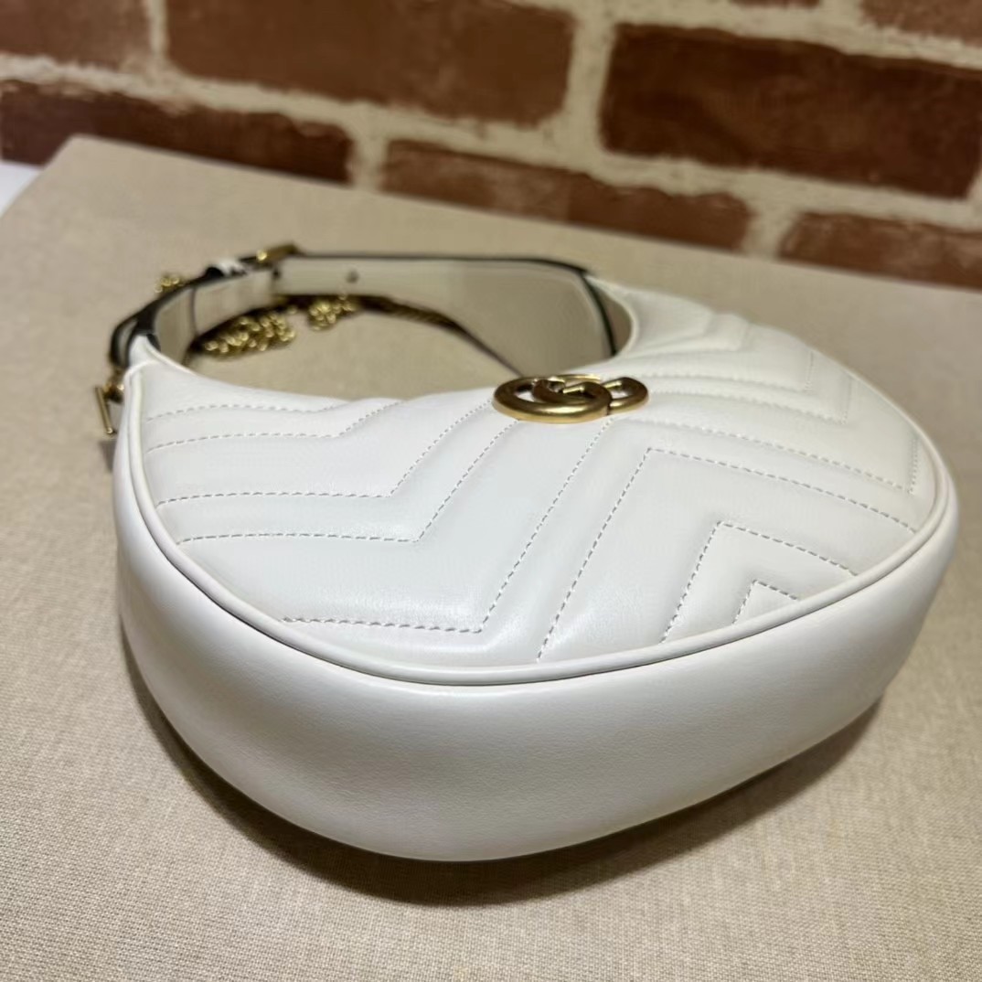 Gucci GG  Leather Handle Bag（21-11-5CM） - DopestKickz