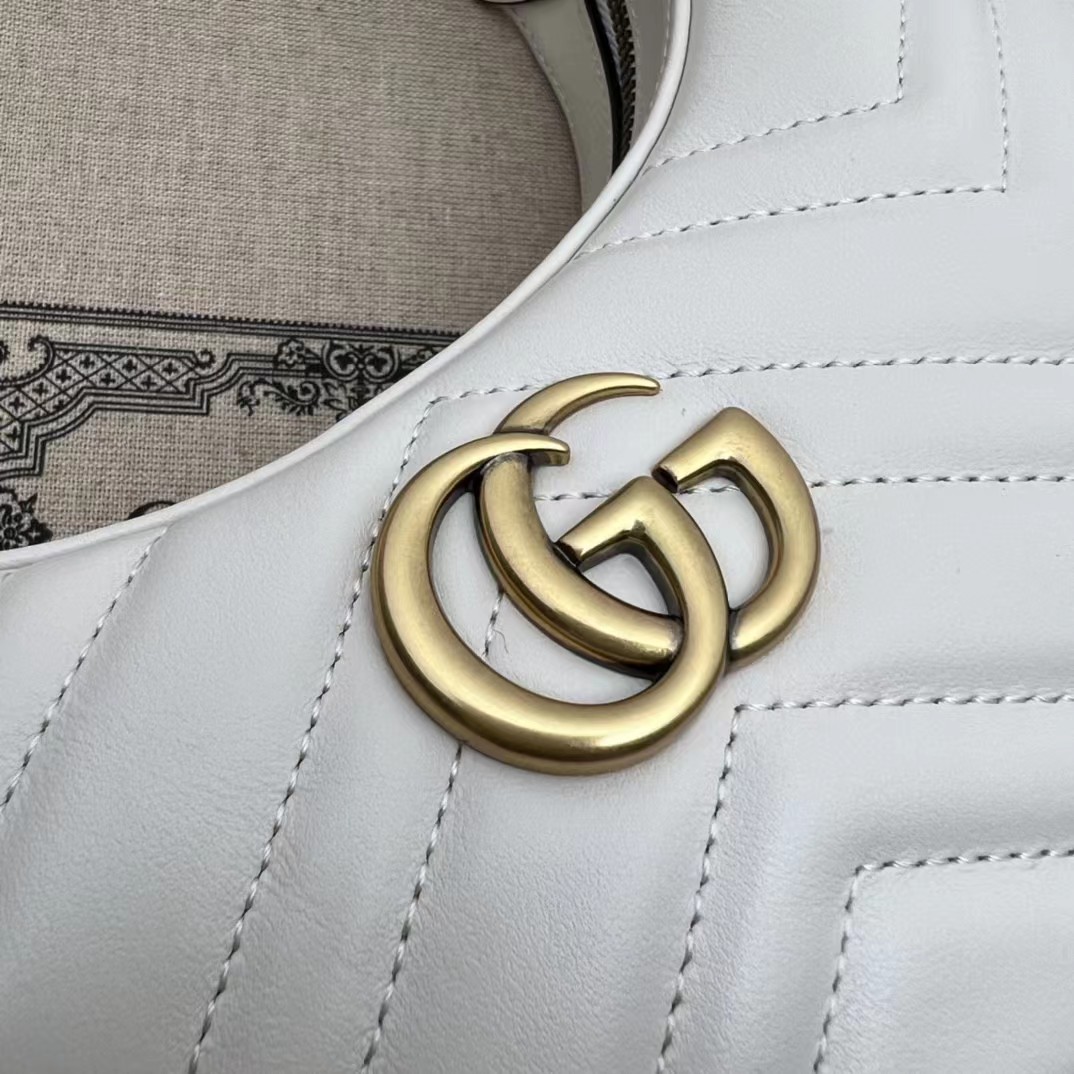 Gucci GG  Leather Handle Bag（21-11-5CM） - DopestKickz