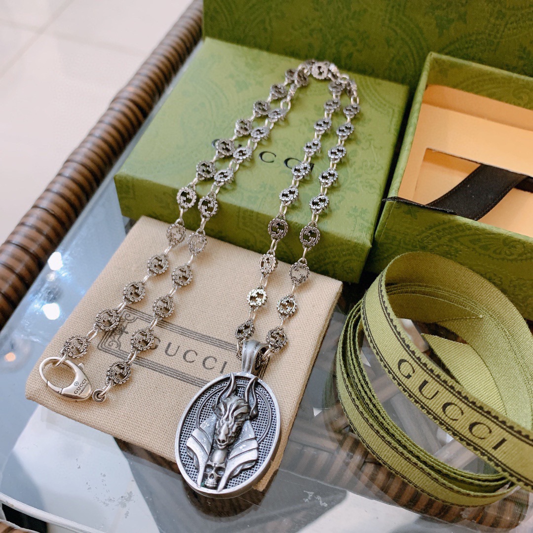 Gucci Anger Forest Necklace - DopestKickz