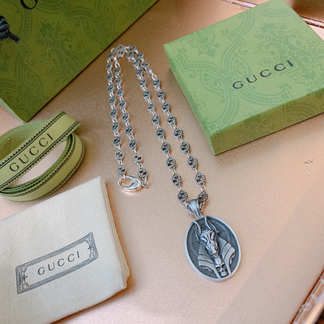 Gucci Anger Forest Necklace - DopestKickz