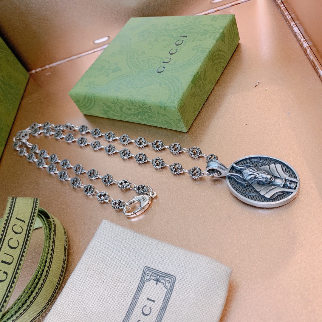 Gucci Anger Forest Necklace - DopestKickz