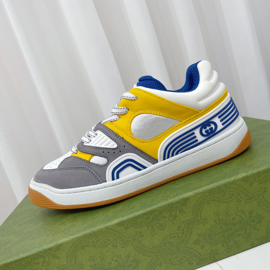 Gucci  Basket Sneaker With Lnterlocking G  - DopestKickz