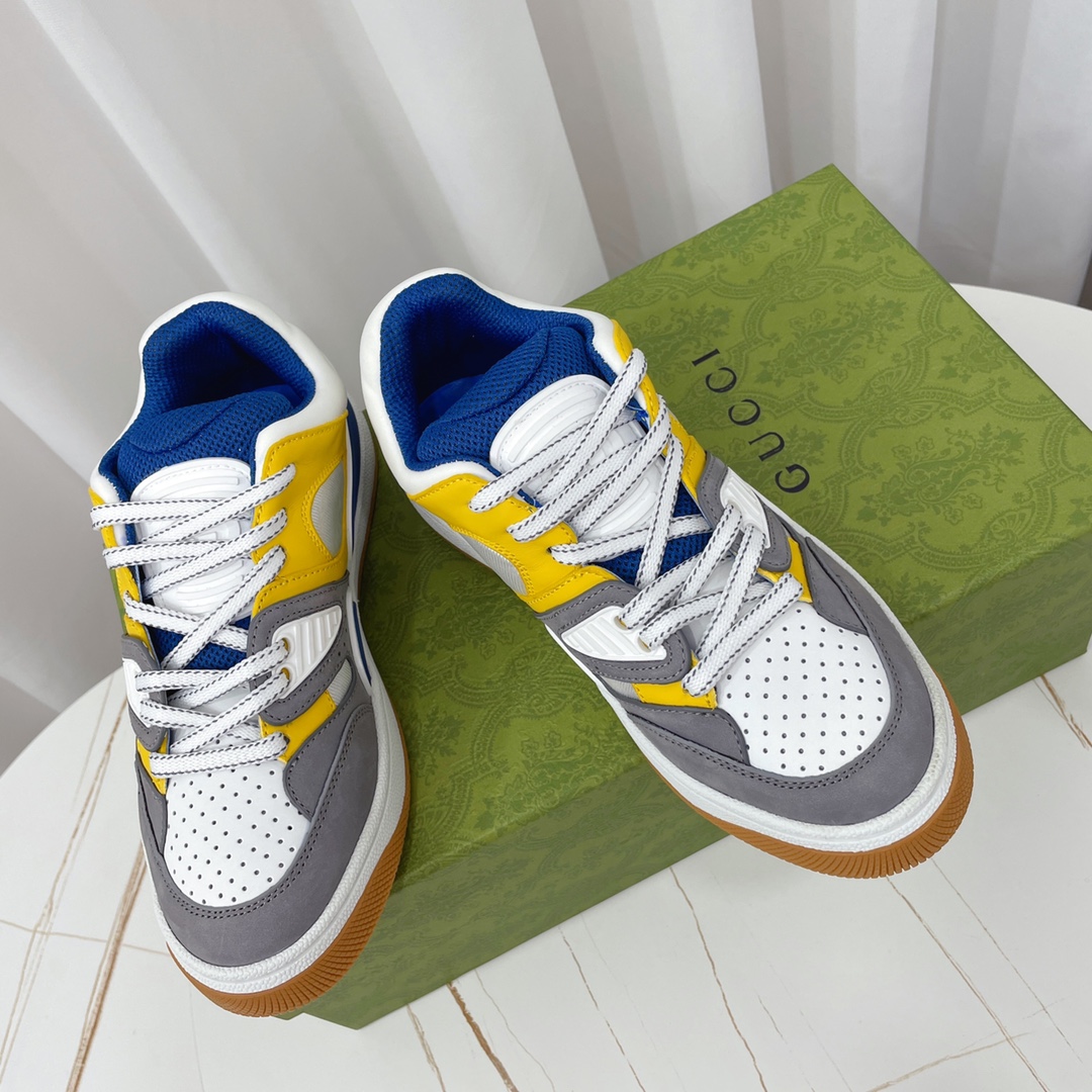 Gucci  Basket Sneaker With Lnterlocking G  - DopestKickz