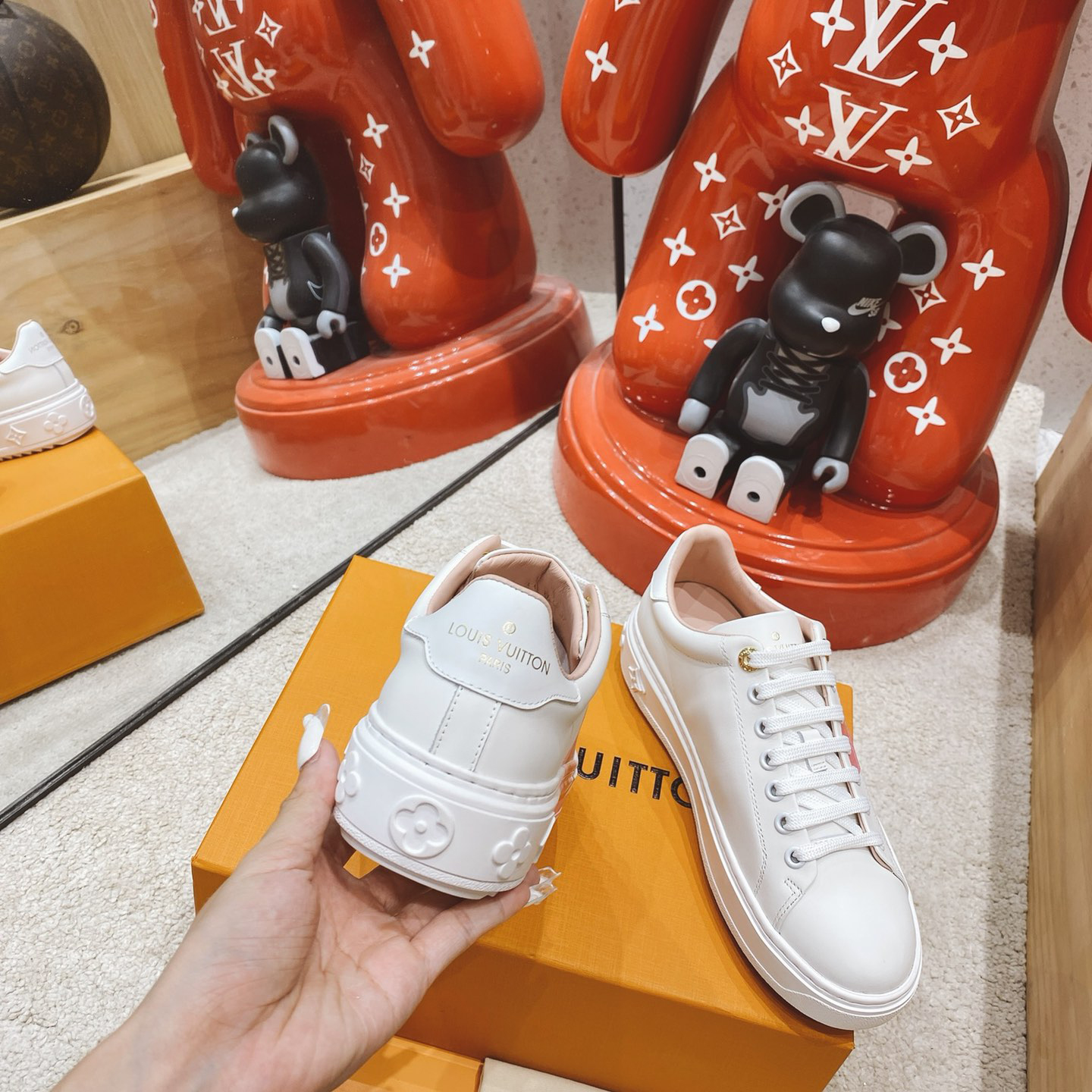 Louis Vuitton Logo Sneaker - DopestKickz