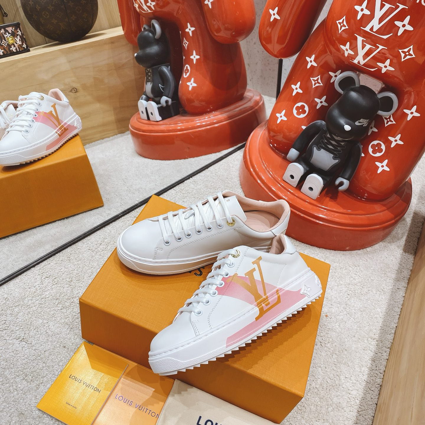 Louis Vuitton Logo Sneaker - DopestKickz
