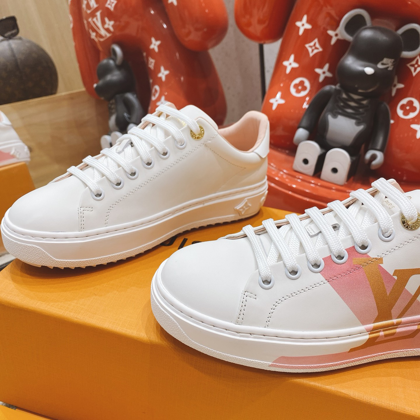 Louis Vuitton Logo Sneaker - DopestKickz