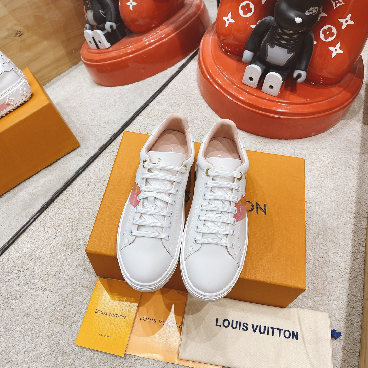 Louis Vuitton Logo Sneaker - DopestKickz