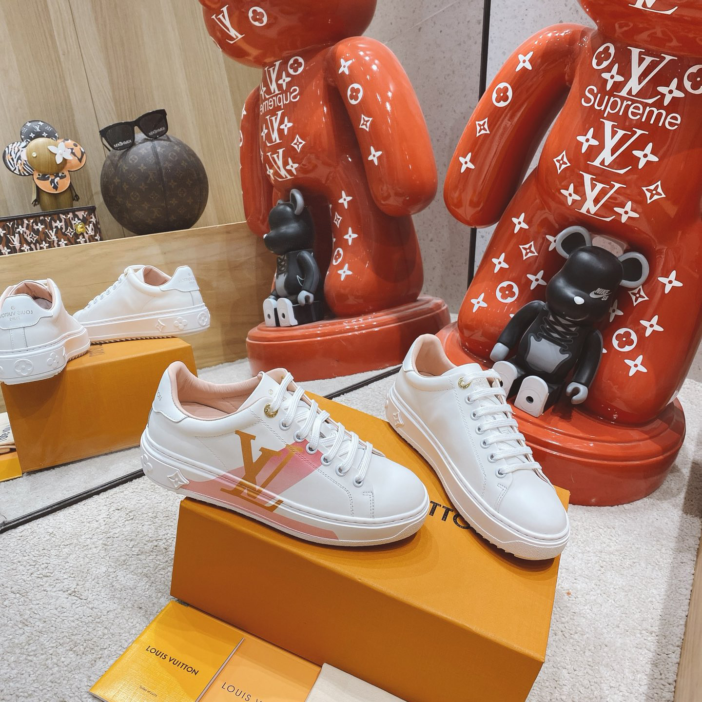 Louis Vuitton Logo Sneaker - DopestKickz