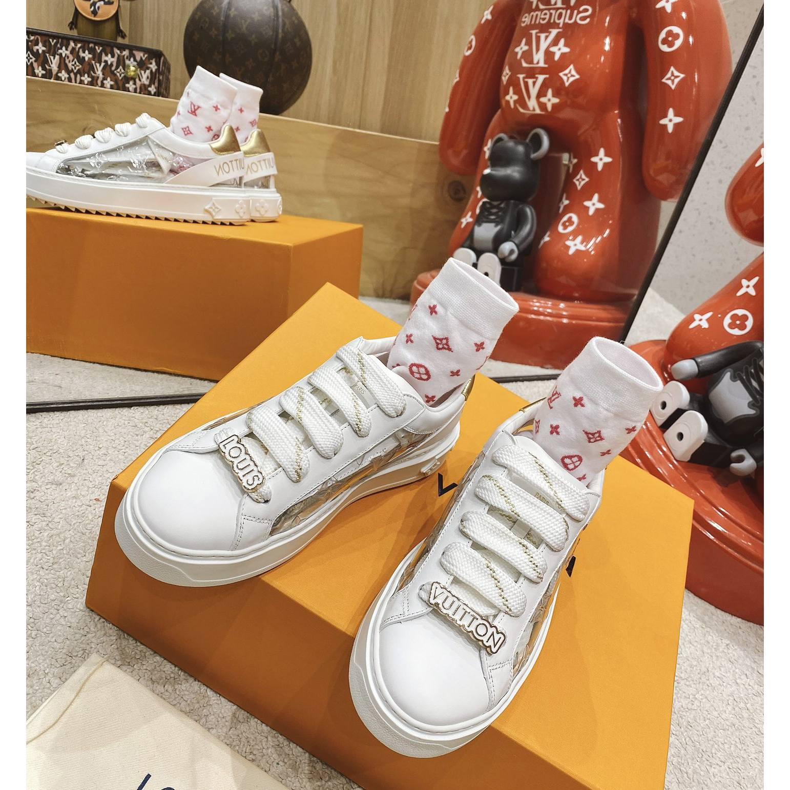 Louis Vuitton Time Out Sneaker  - DopestKickz