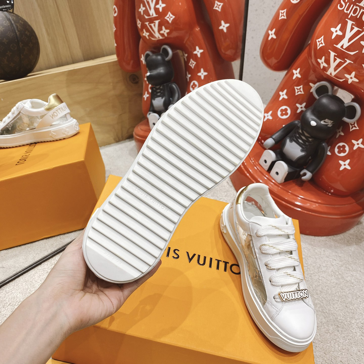 Louis Vuitton Time Out Sneaker  - DopestKickz