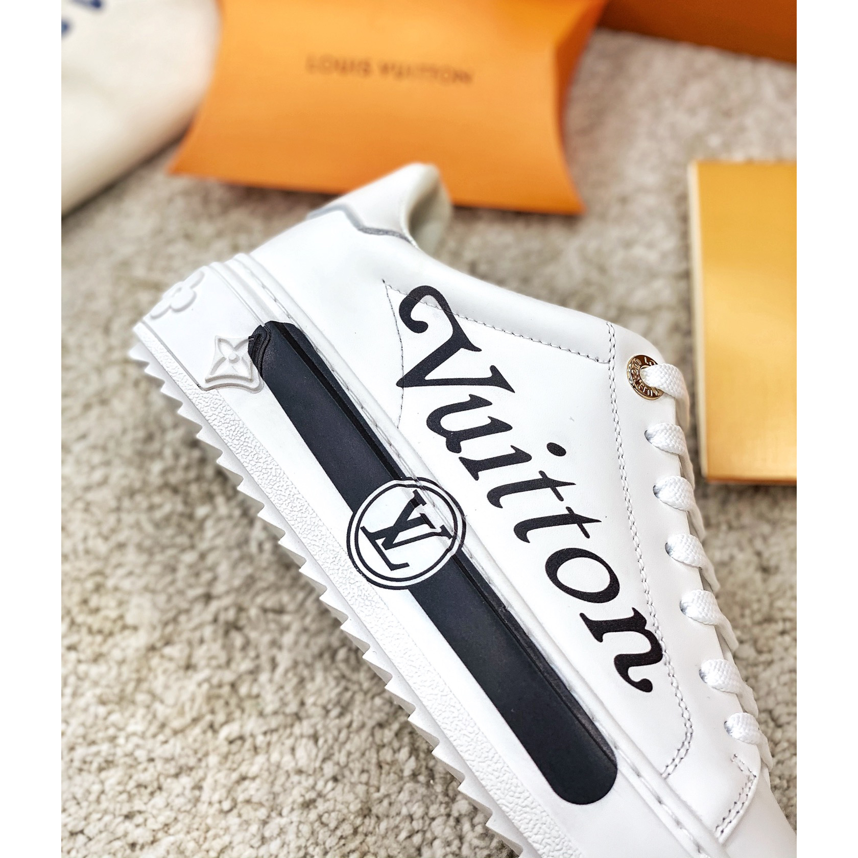 Louis Vuitton Logo Sneaker - DopestKickz