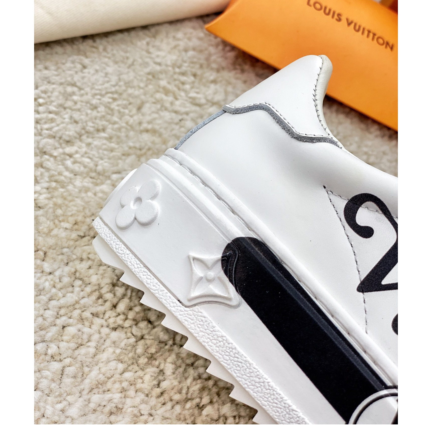 Louis Vuitton Logo Sneaker - DopestKickz