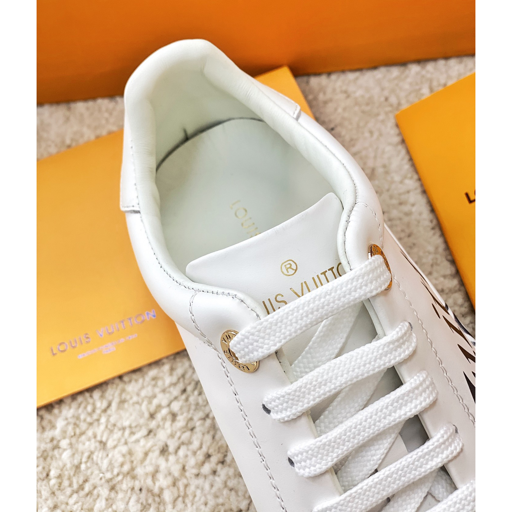 Louis Vuitton Logo Sneaker - DopestKickz