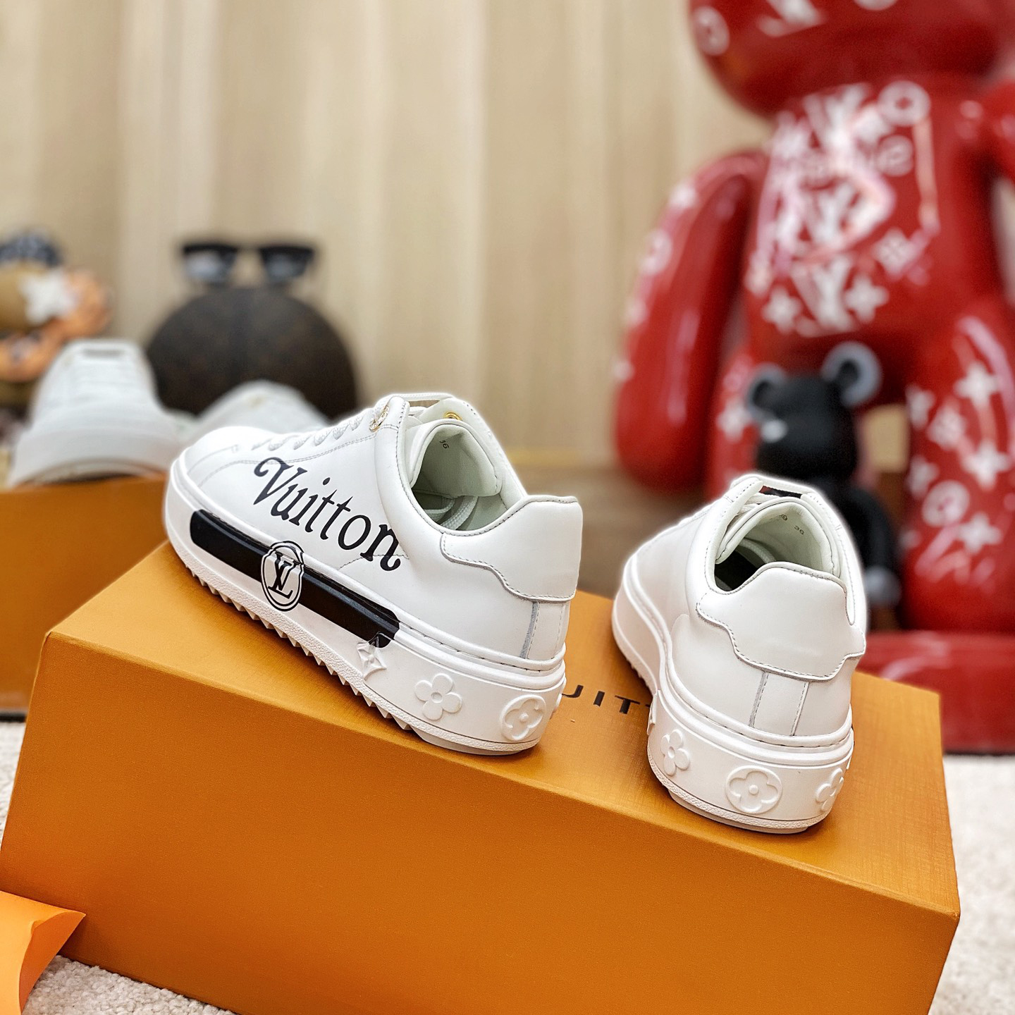 Louis Vuitton Logo Sneaker - DopestKickz