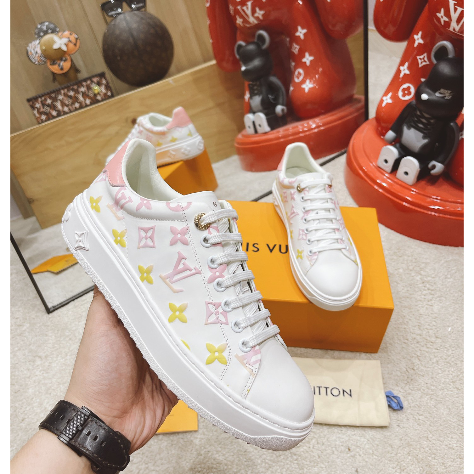 Louis Vuitton Monogram Sneaker - DopestKickz