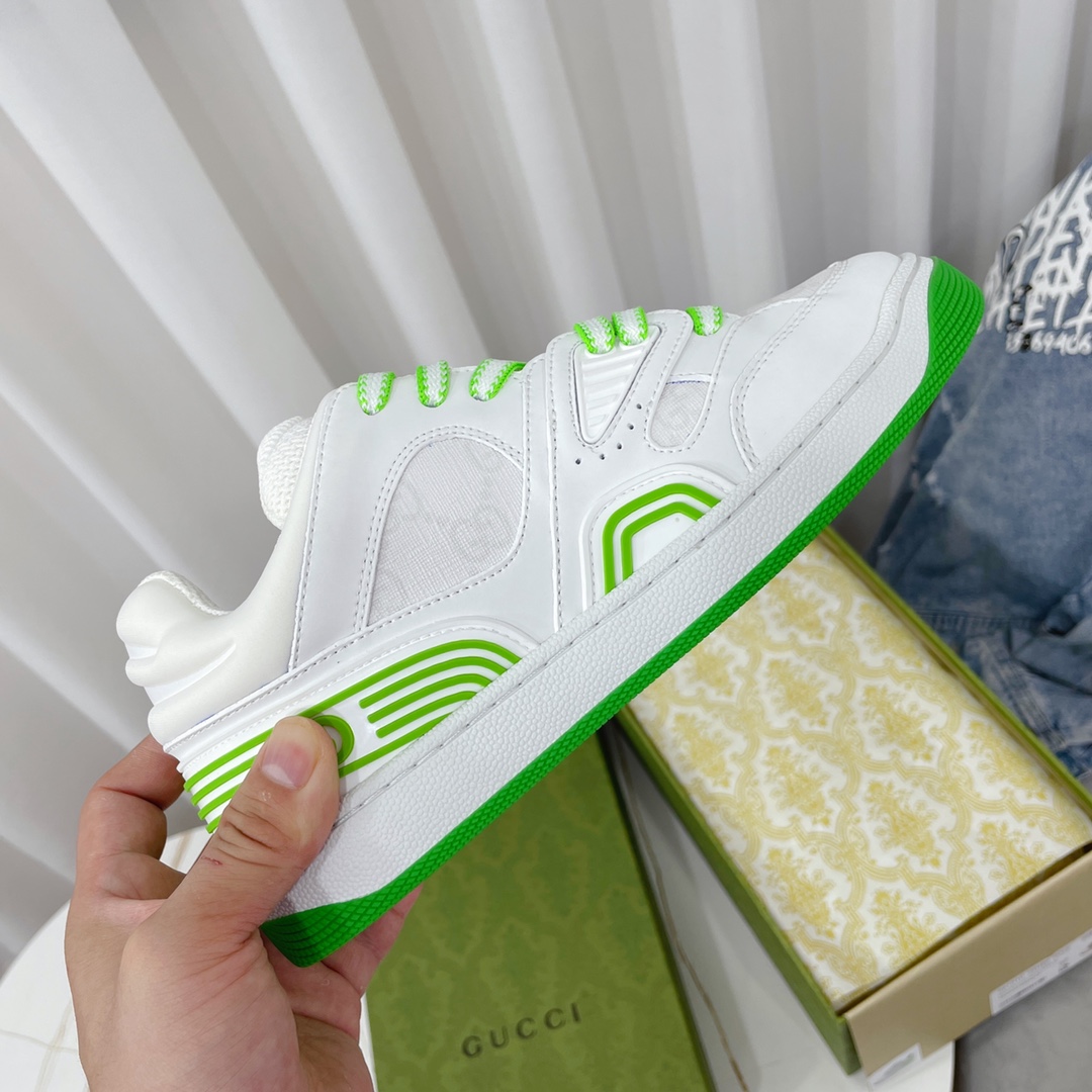 Gucci  Basket Sneaker With Lnterlocking G  - DopestKickz