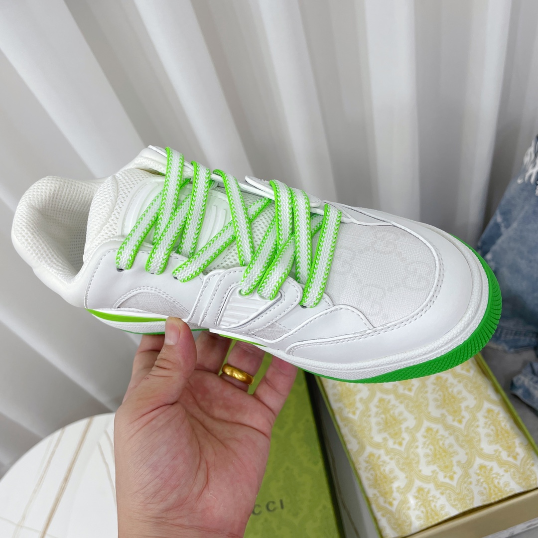 Gucci  Basket Sneaker With Lnterlocking G  - DopestKickz