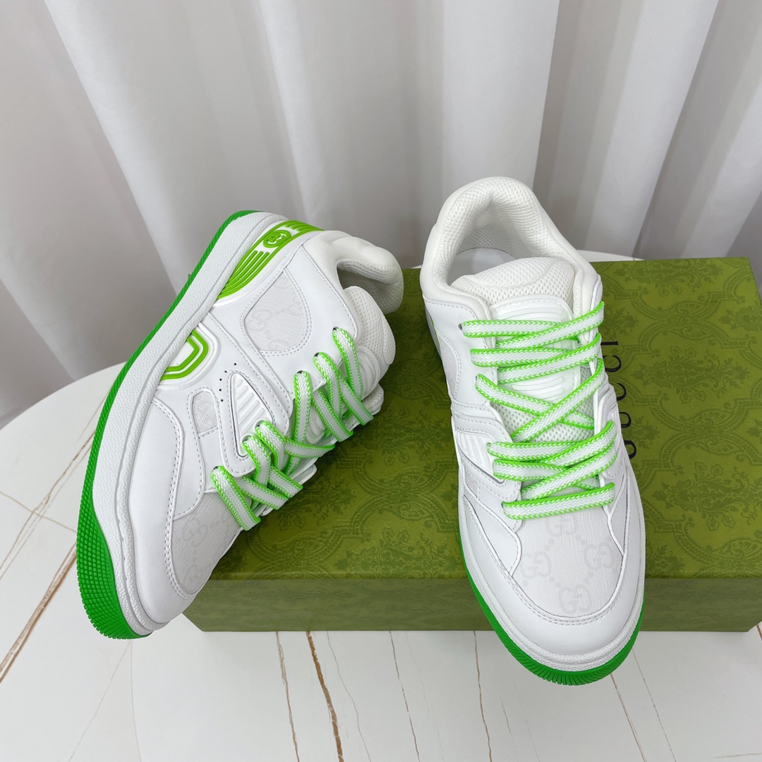 Gucci  Basket Sneaker With Lnterlocking G  - DopestKickz