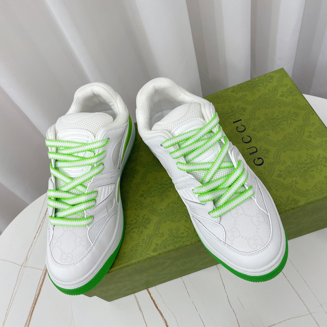Gucci  Basket Sneaker With Lnterlocking G  - DopestKickz