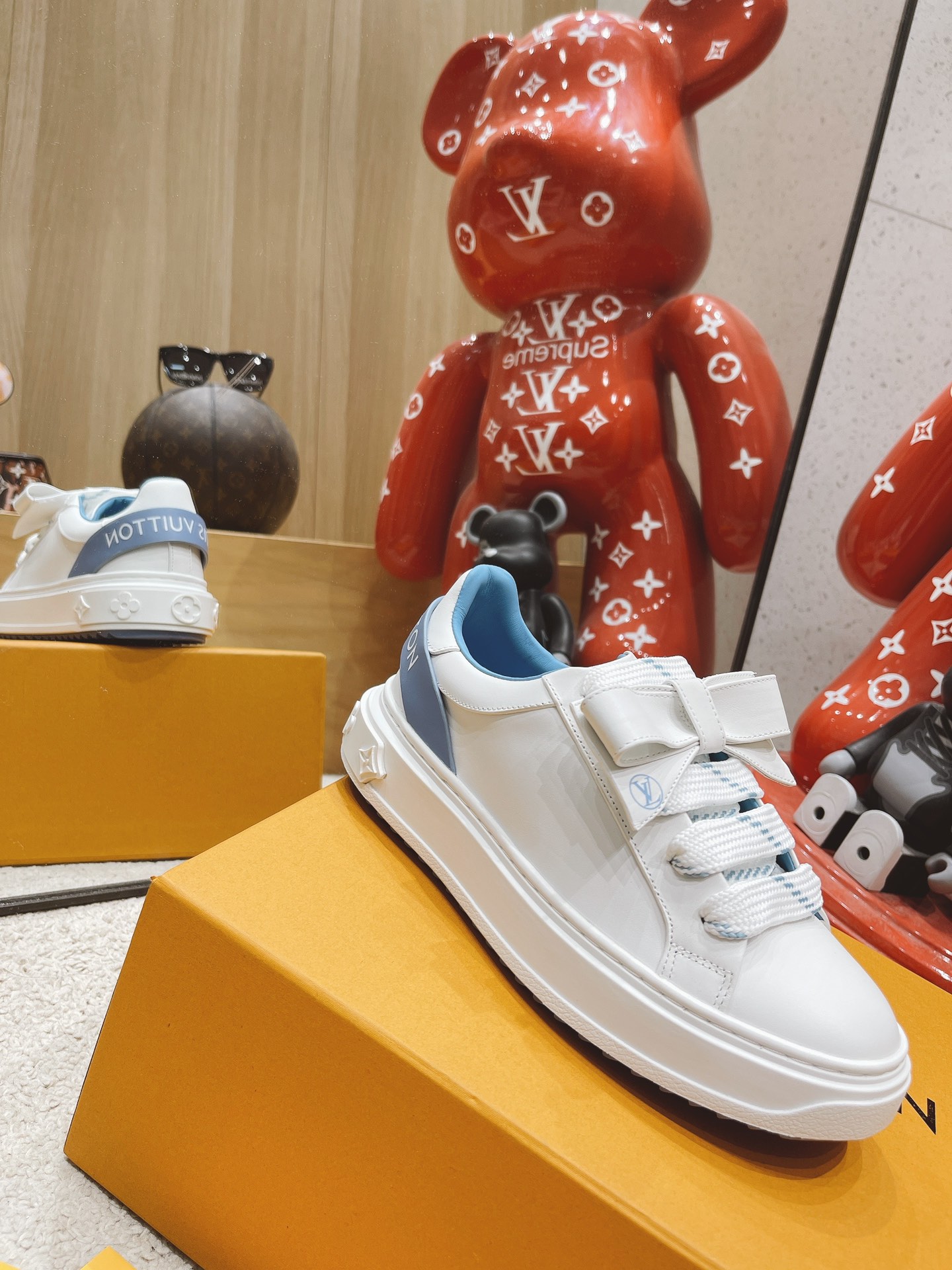 Louis Vuitton Logo Sneaker - DopestKickz
