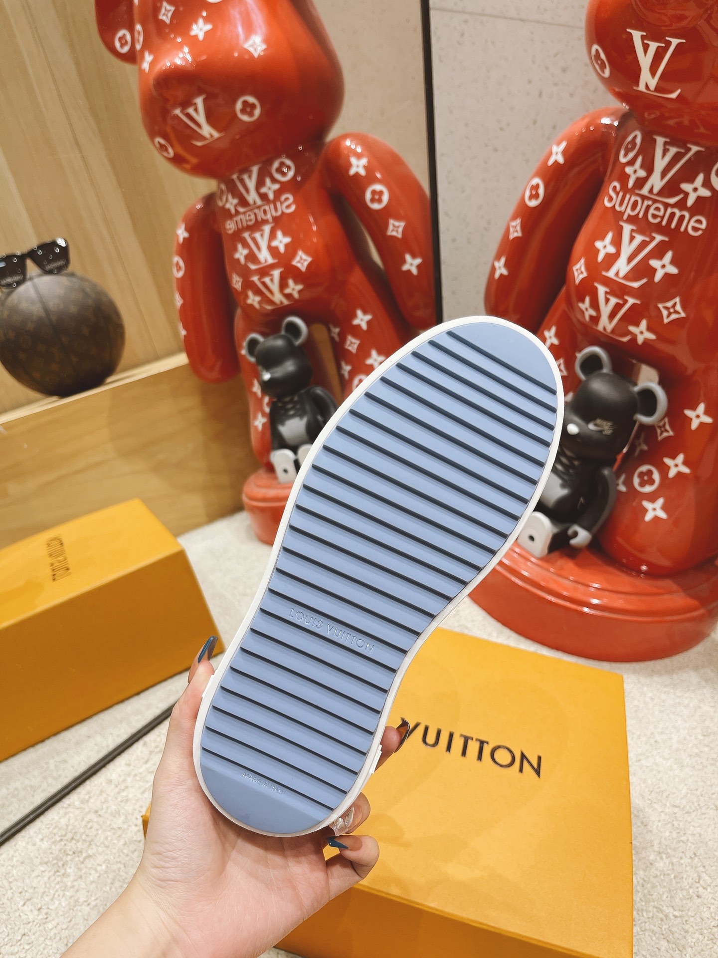 Louis Vuitton Logo Sneaker - DopestKickz