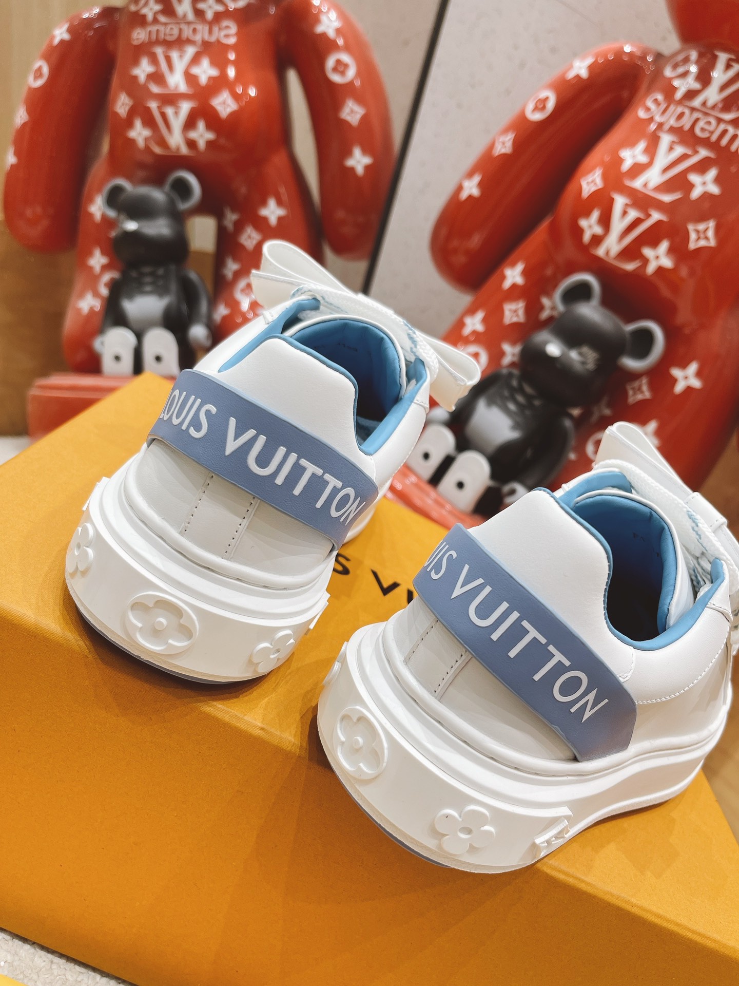 Louis Vuitton Logo Sneaker - DopestKickz