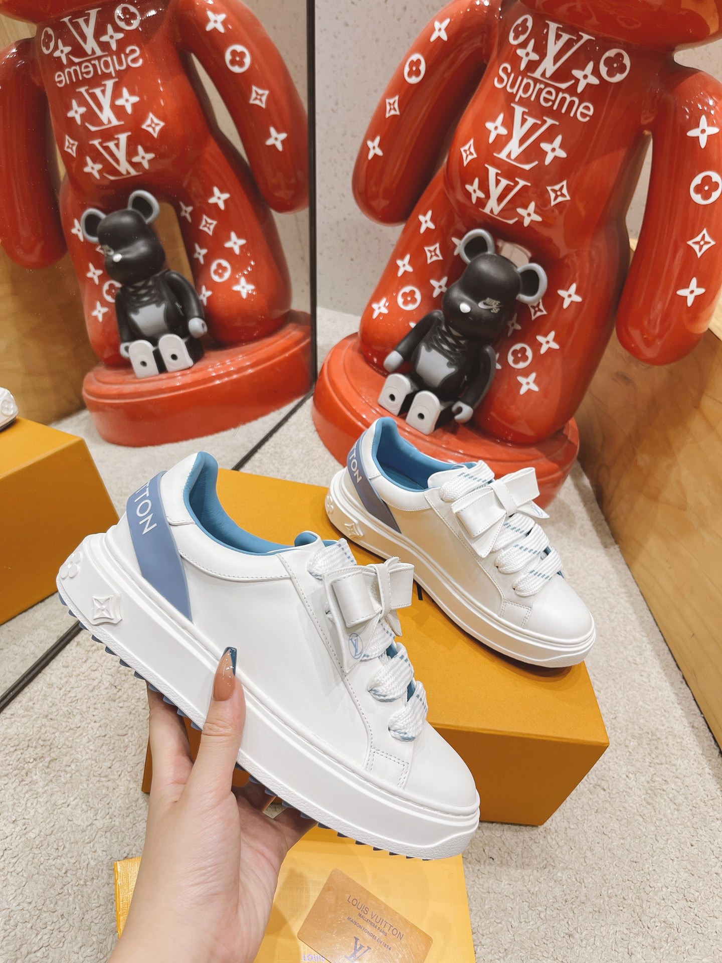Louis Vuitton Logo Sneaker - DopestKickz