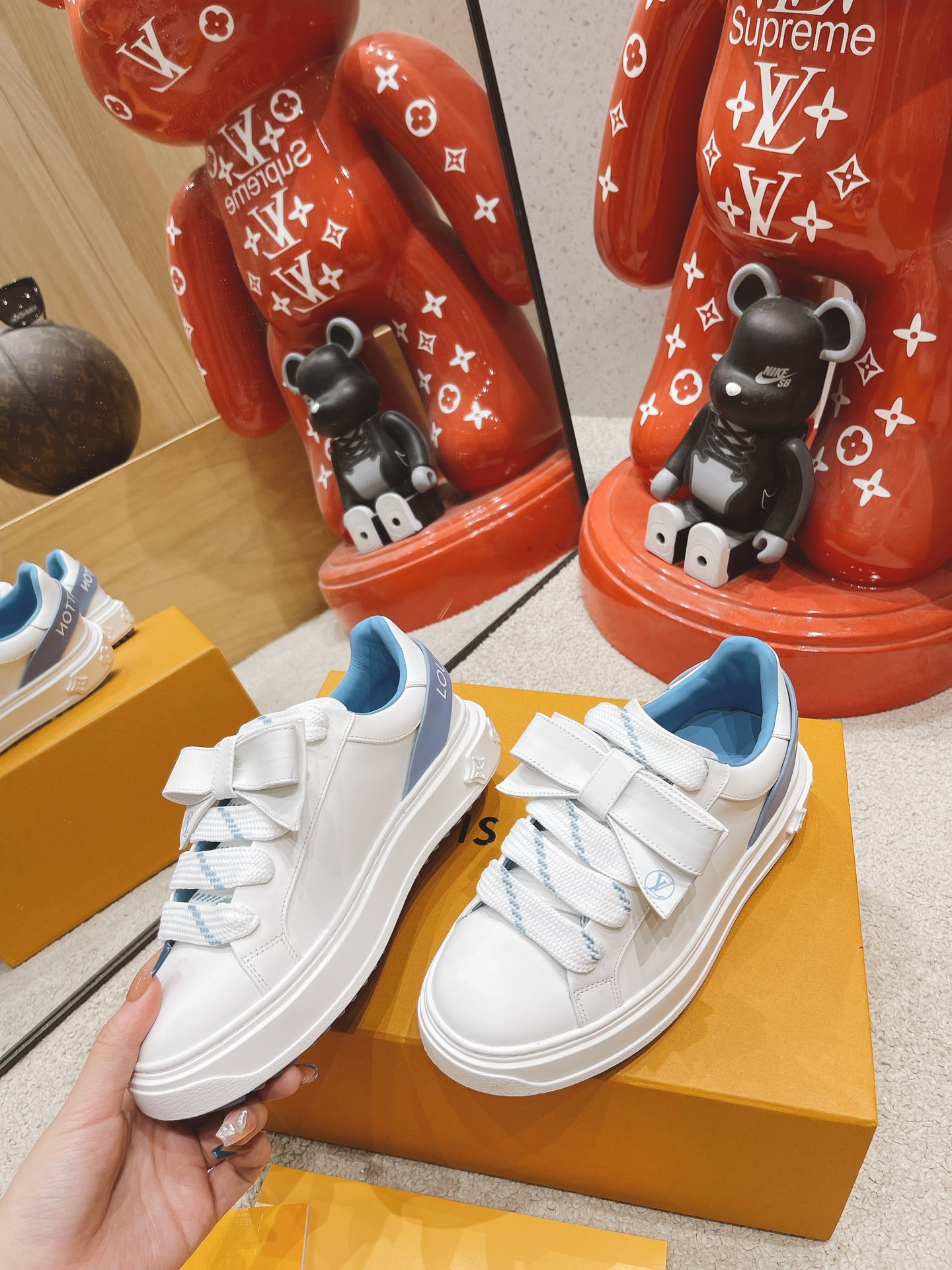 Louis Vuitton Logo Sneaker - DopestKickz