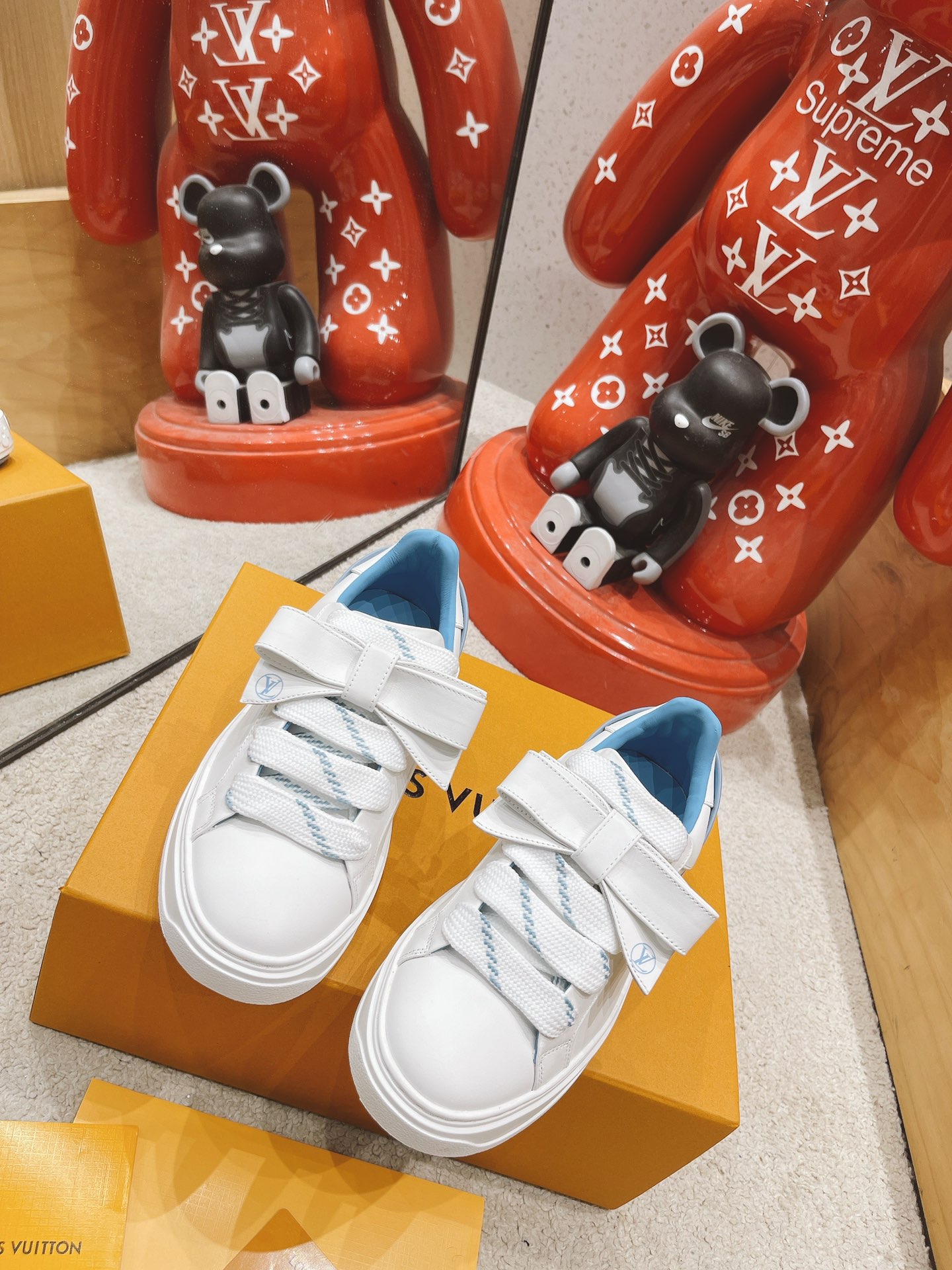 Louis Vuitton Logo Sneaker - DopestKickz