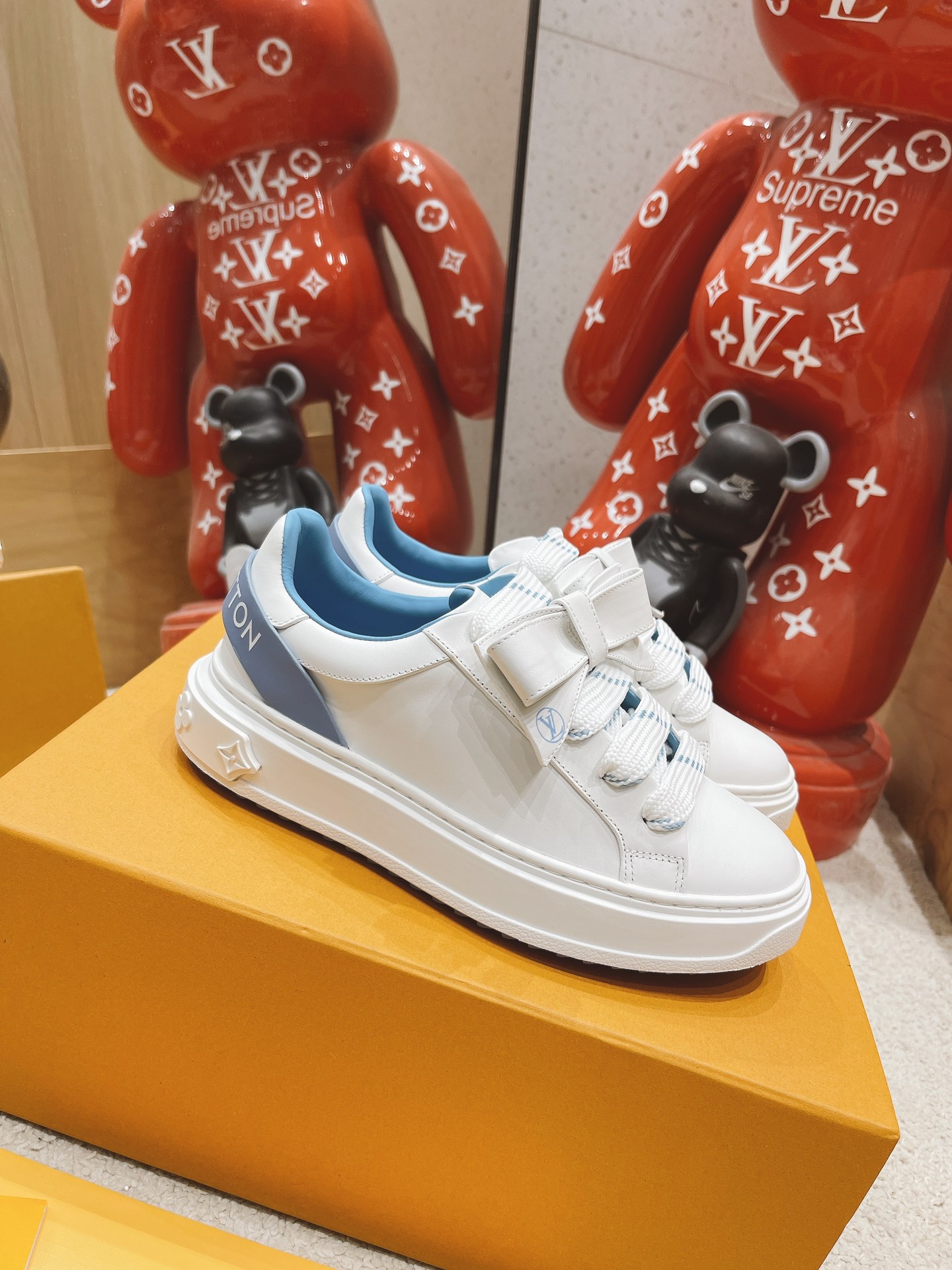 Louis Vuitton Logo Sneaker - DopestKickz