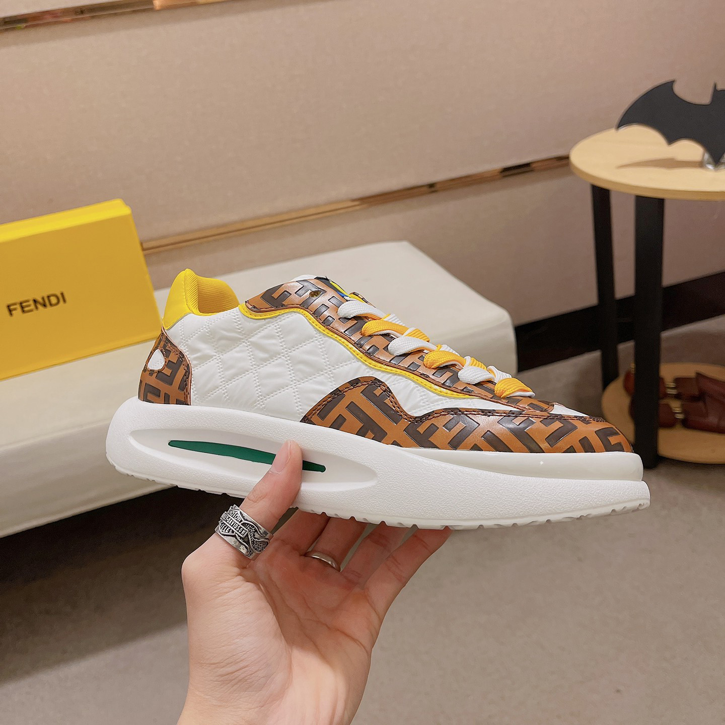 Fendi FF Logo Sneaker - DopestKickz