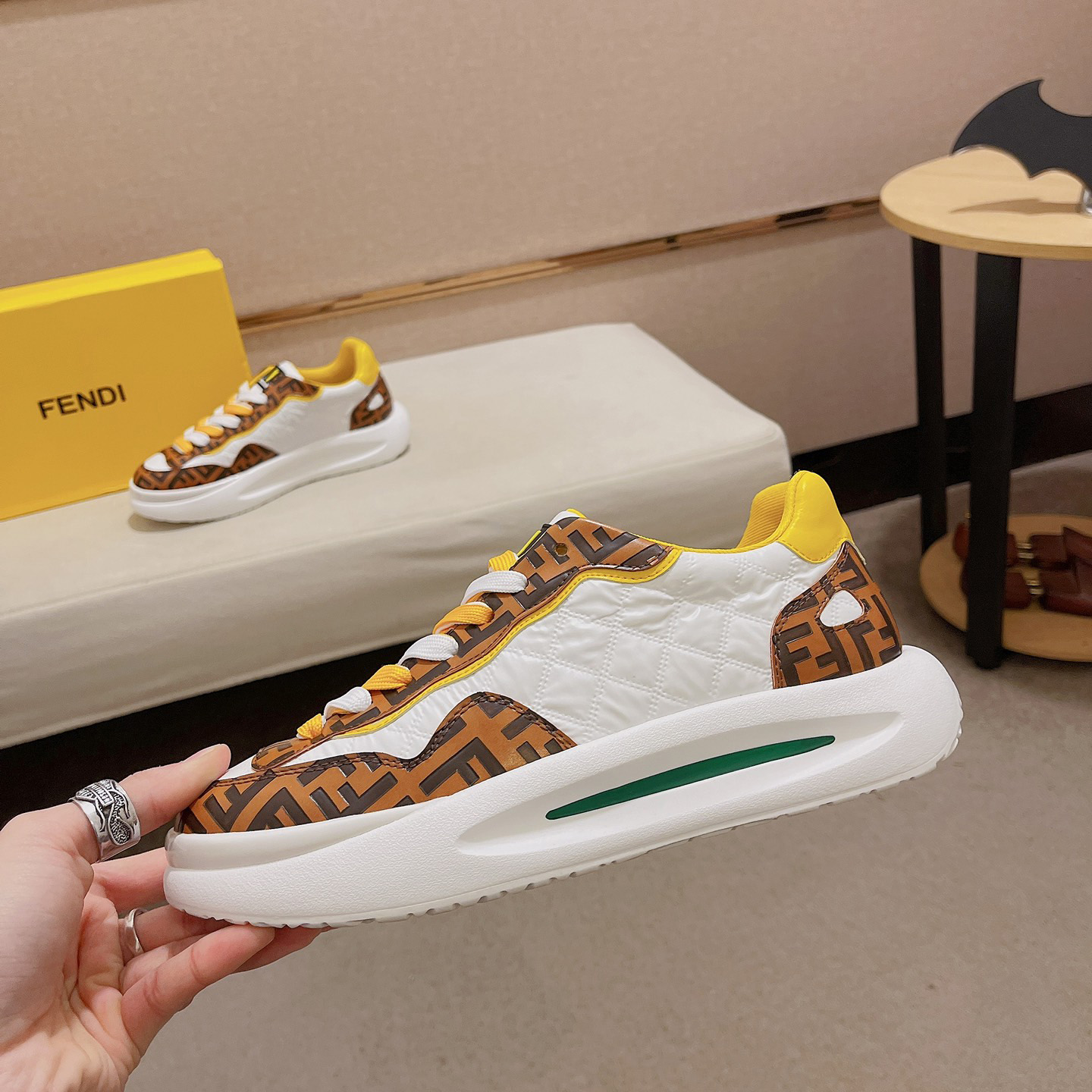 Fendi FF Logo Sneaker - DopestKickz