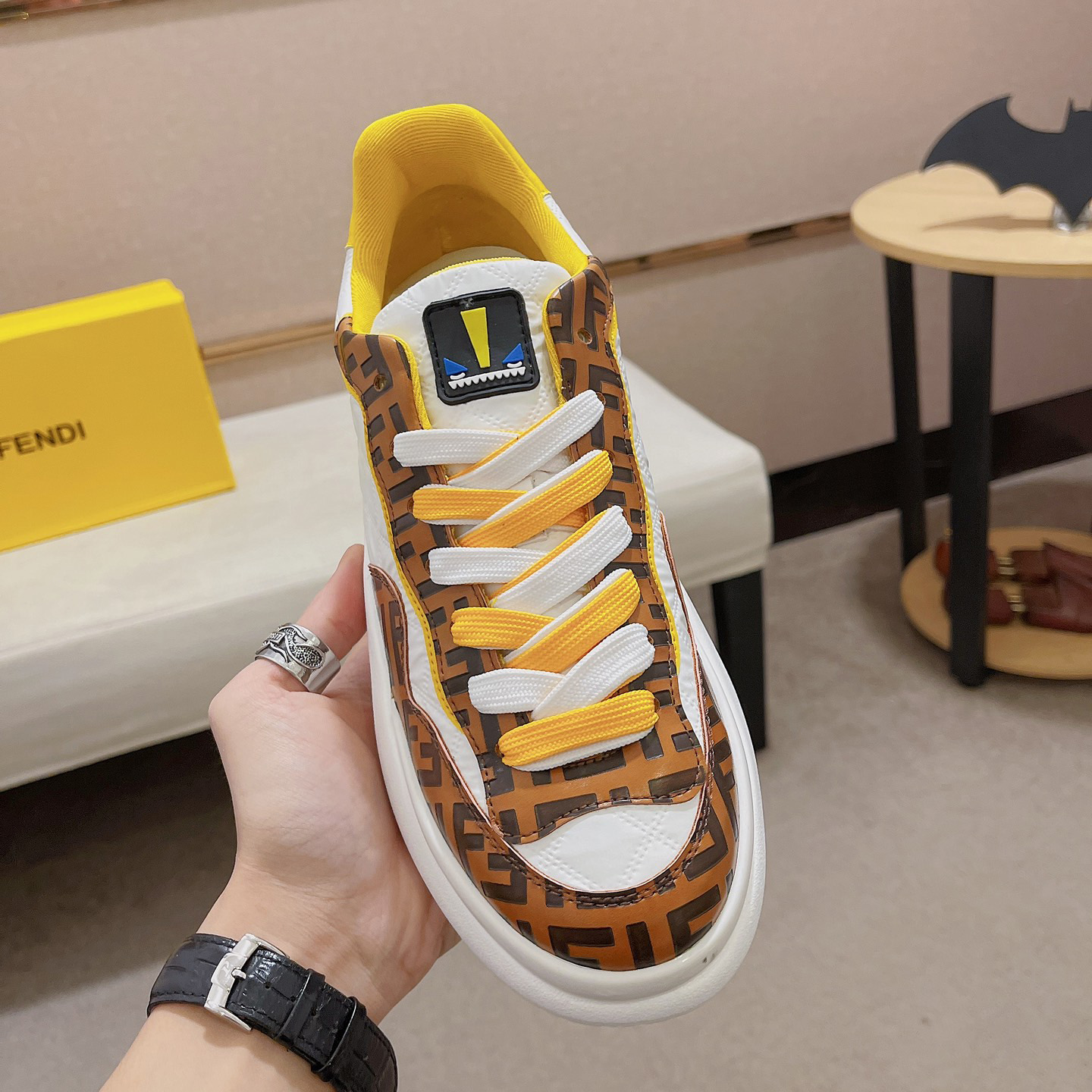 Fendi FF Logo Sneaker - DopestKickz