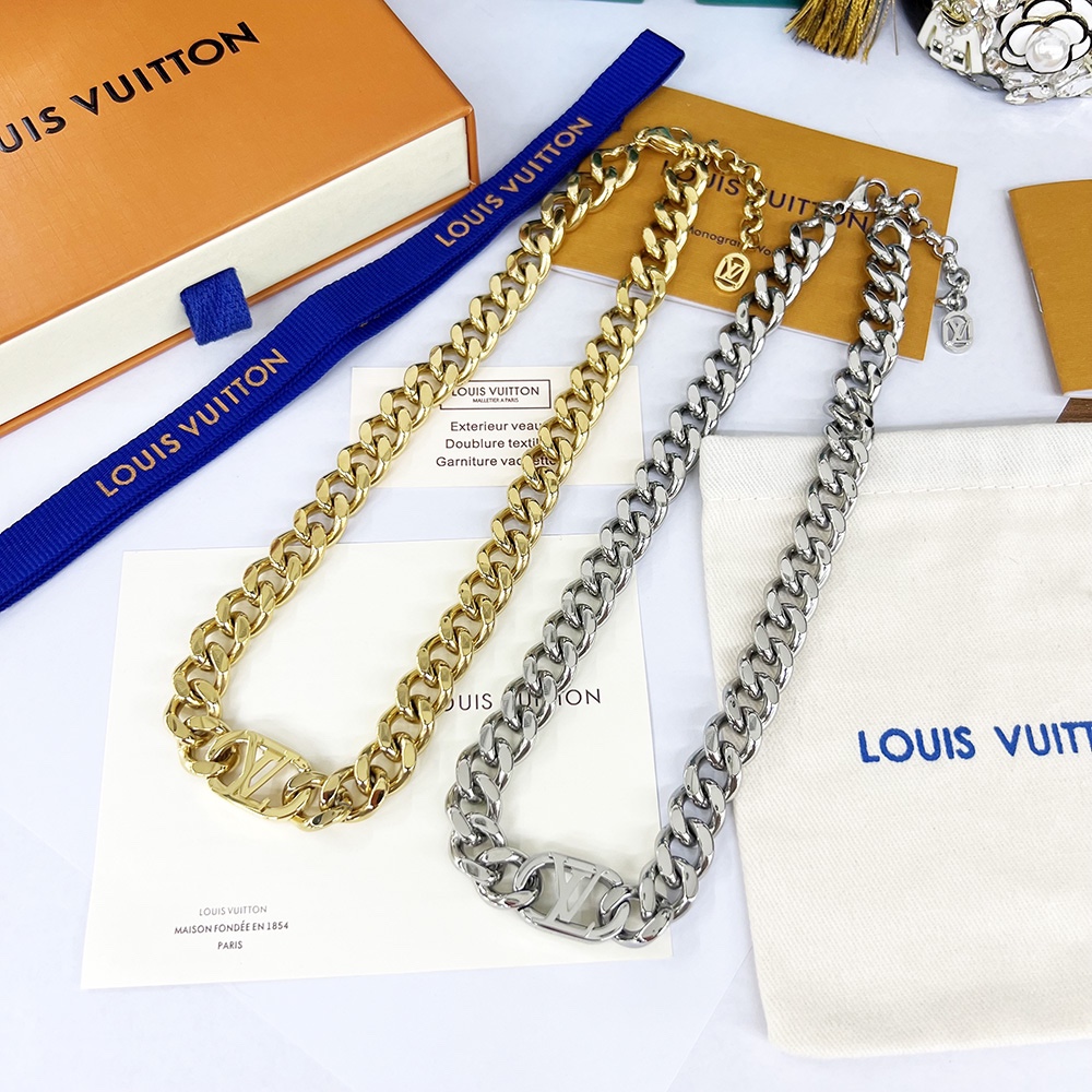 Louis Vuitton LV Get Dressed Necklace - DopestKickz