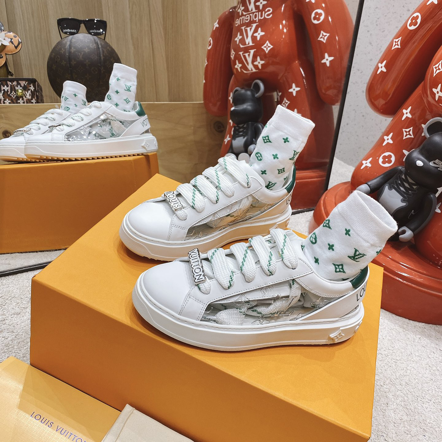 Louis Vuitton Time Out Sneaker  - DopestKickz