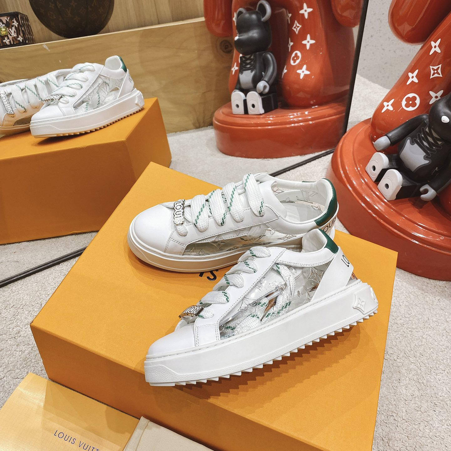 Louis Vuitton Time Out Sneaker  - DopestKickz