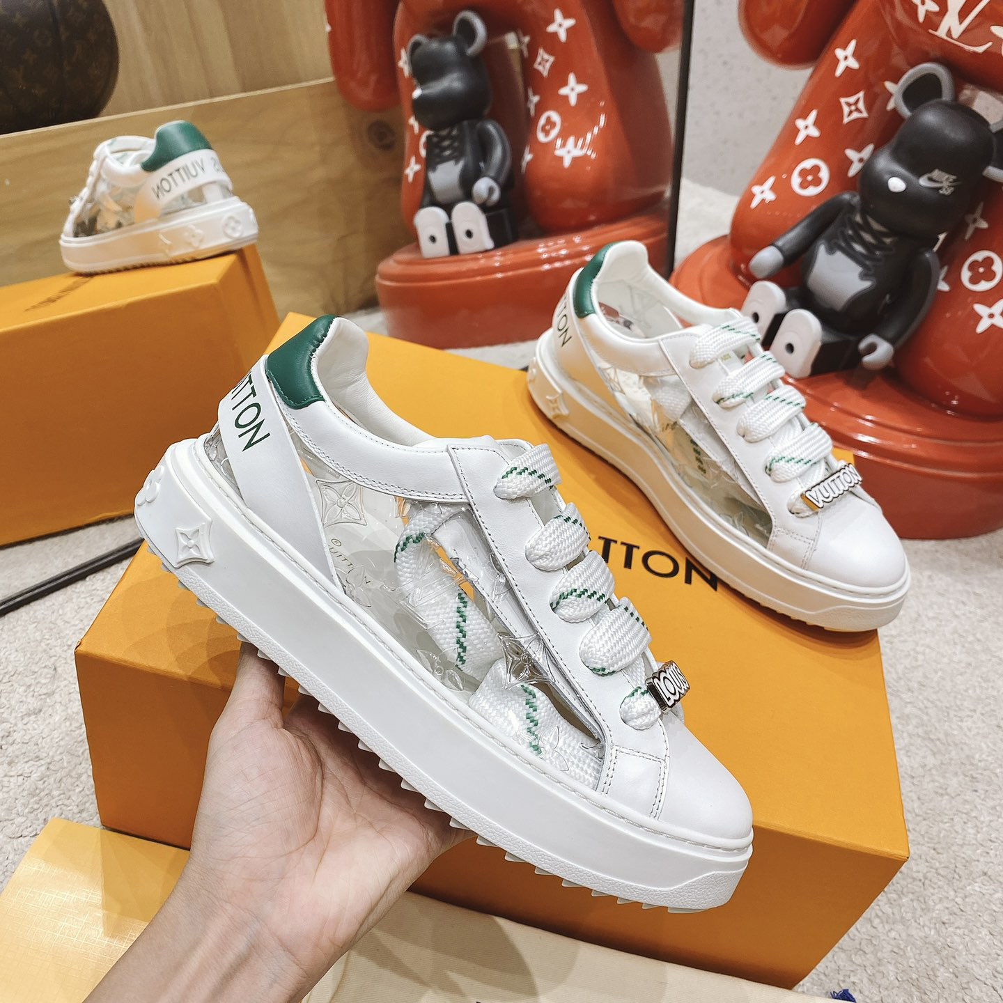 Louis Vuitton Time Out Sneaker  - DopestKickz
