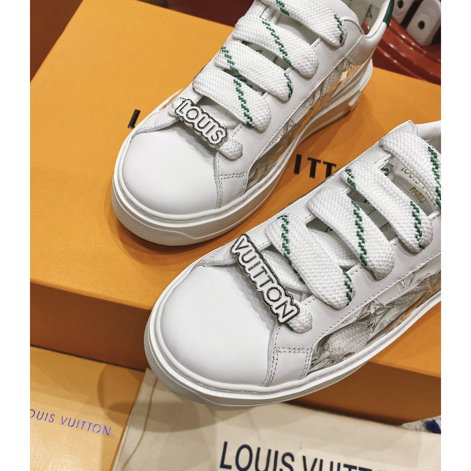 Louis Vuitton Time Out Sneaker  - DopestKickz